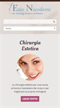 Mobile Screenshot of chirurgiaestetica-roma.it